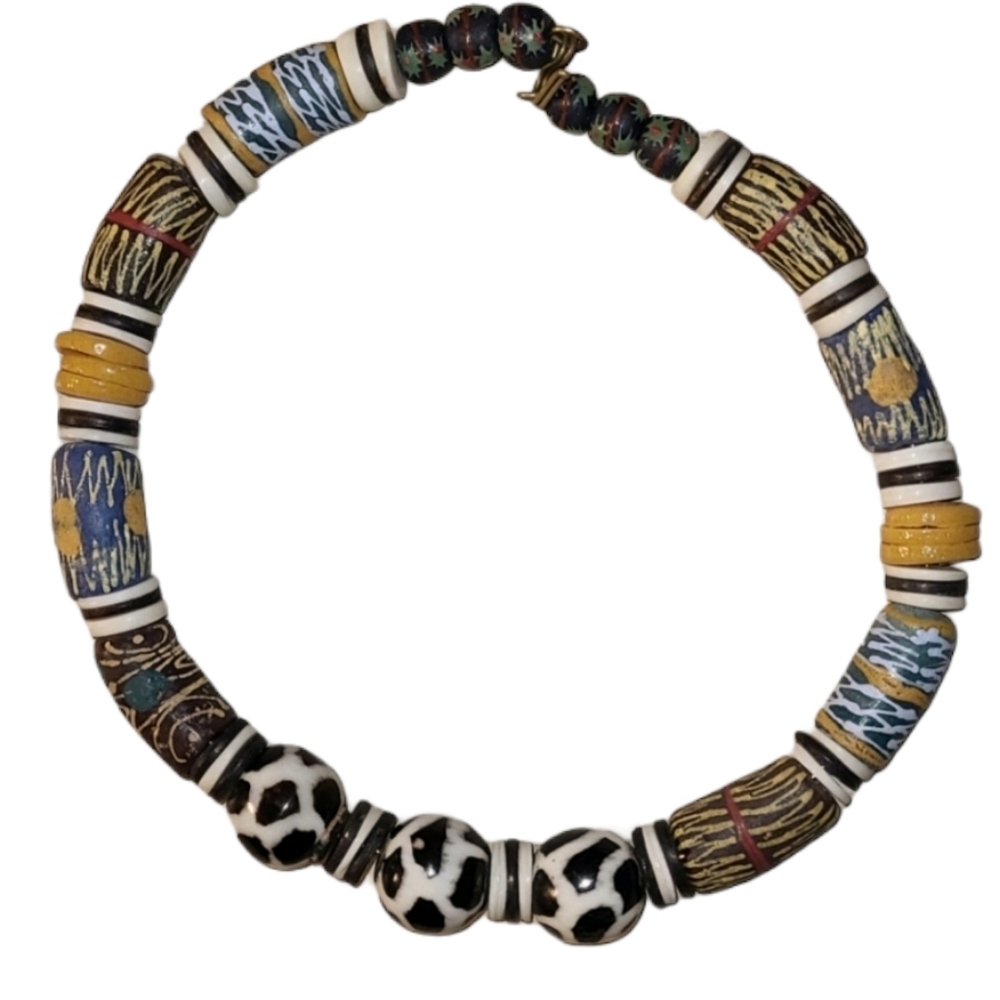 African tribal beads necklaces